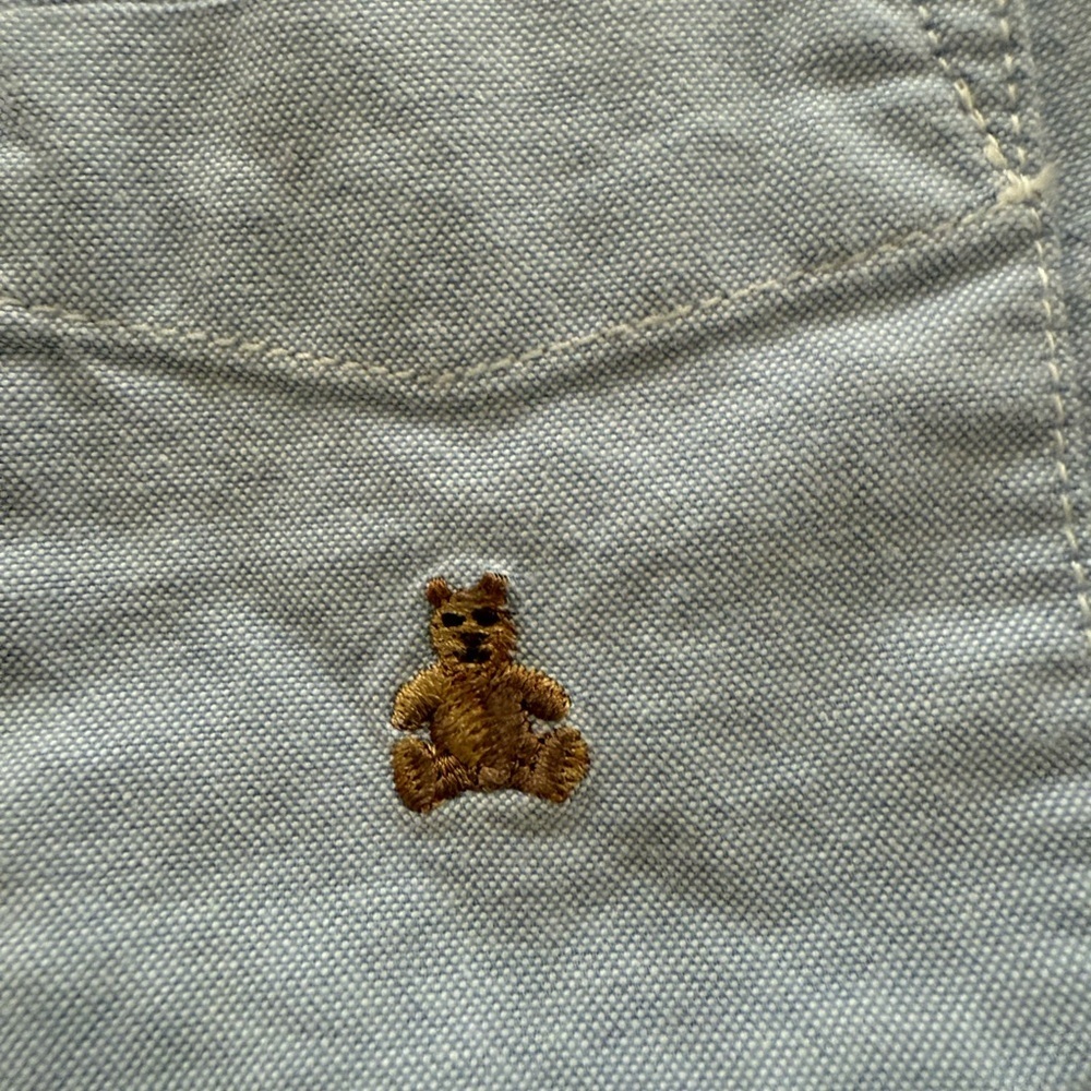 GAP Light Blue Kids Button-Down Shirt - Picture 2 of 4